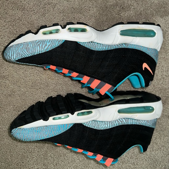 Nike Air Max 95 Premium Tape Zebra "PRM" Gamma Miami Animal Print Mens 13 *NEW* - Picture 10 of 13